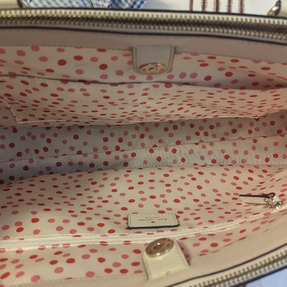 Kate Spade Double Zipper Tote Purse - Picture 6 of 7